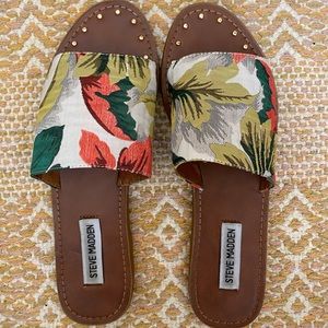 Steve Madden Mishelle Slip On Sandal Slides 🌺
